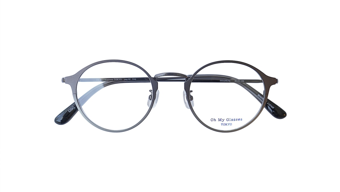 Oh My Glasses TOKYO Cindy omg-162-GSG-46 [メタル/鯖江産/丸メガネ] 
