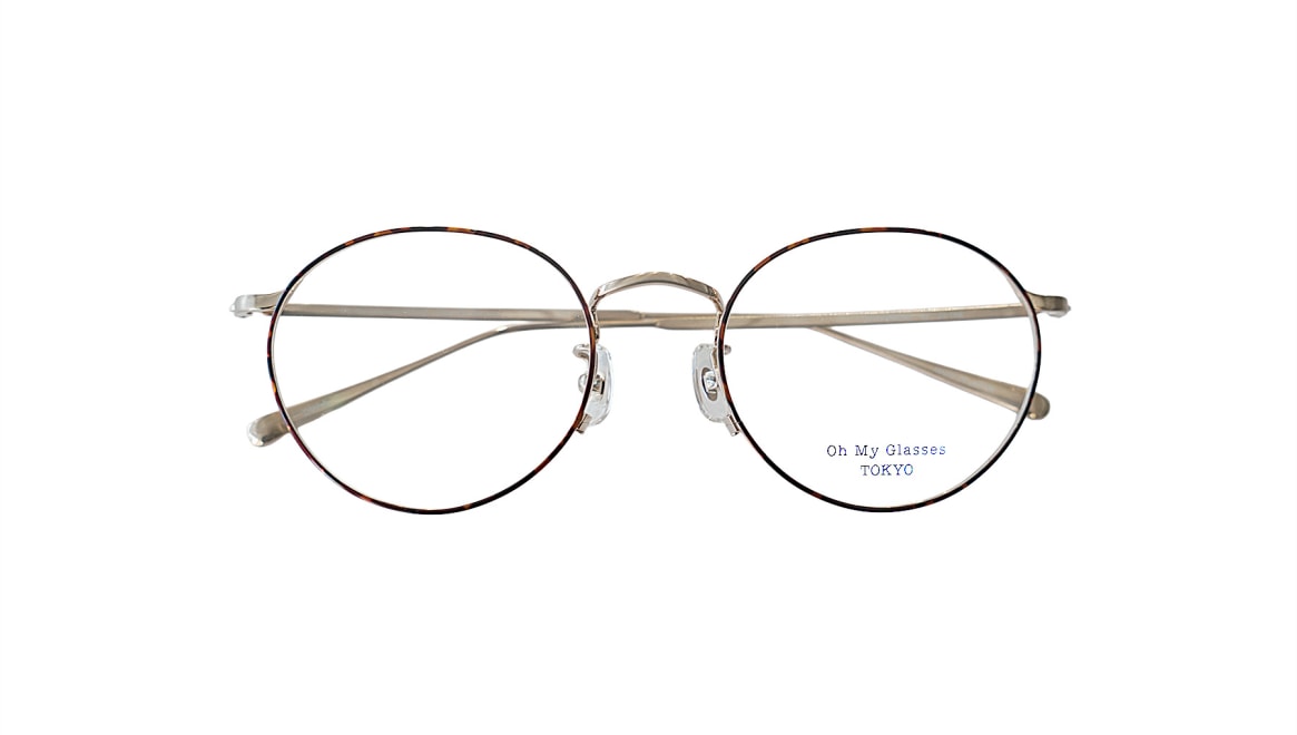 Oh My Glasses TOKYO Monica2 omg-143-DMPG-51 [メタル/鯖江産/丸メガネ/べっ甲柄] 