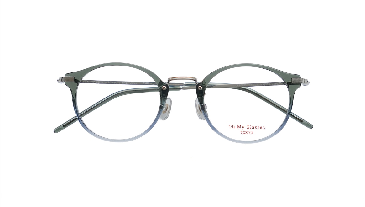 TYPE Caslon Std CLS-001-OVBL-47 [鯖江産/丸メガネ/青] 