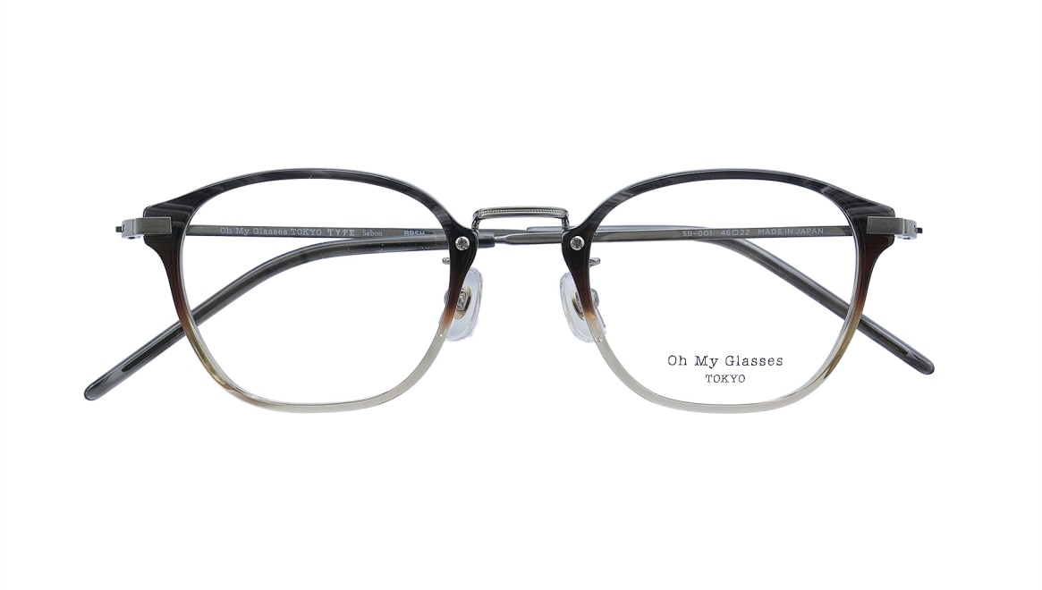 TYPE Sabon SB-001-BRSH-46 [鯖江産/ウェリントン/茶色] 