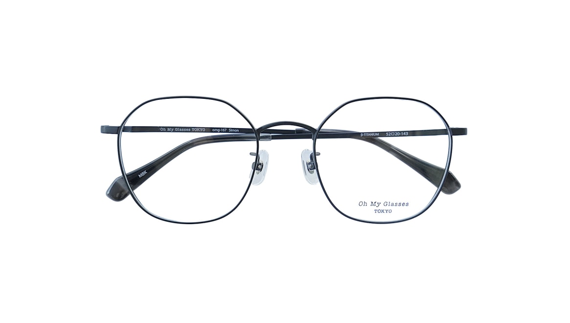Oh My Glasses TOKYO Simon omg-167-ATP-52 [メタル/鯖江産/ウェリントン] 