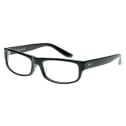 オウル opticwarlock GL002 Noble-1.BLACK LENS-CLEAR（黒縁）