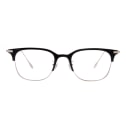 Oh My Glasses TOKYO Dave omg-125-BKM-SV-50（黒縁）