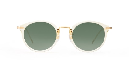 TYPE Caslon Bold-Clear Sunglasses