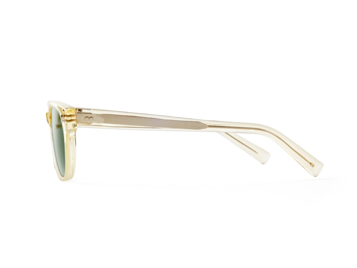 TYPE Helvetica Light-Clear Sunglasses｜メガネのオーマイグラス 