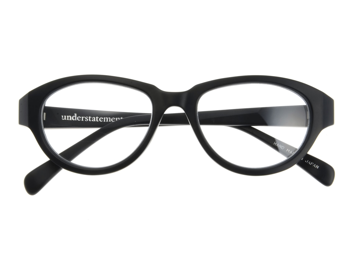 アンダーステイトメント ニューヨーク E06b 1 黒縁 鯖江産 丸メガネ メガネのオーマイグラス めがね 眼鏡 メガネ通販