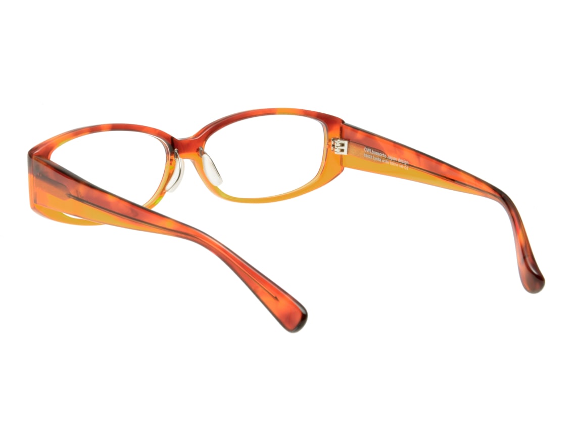 オウル boasorte Lycka-BS023-4.ORANGE DEMI-ORANGE｜メガネのオーマイ