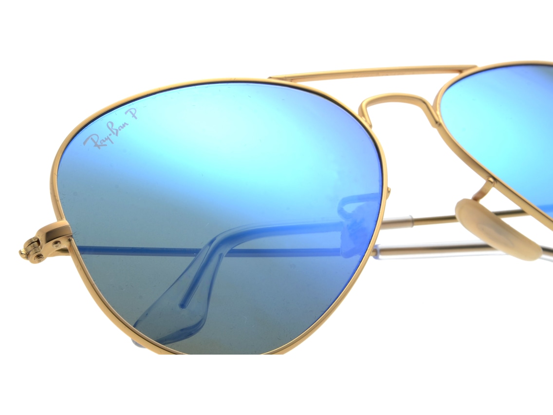 新品未使用⭐︎RayBan偏光レイバンサングラス⭐︎RB3025 112/4L NEW RAY BAN RB3025/112/4L authentic Sunglasses Gold Blue