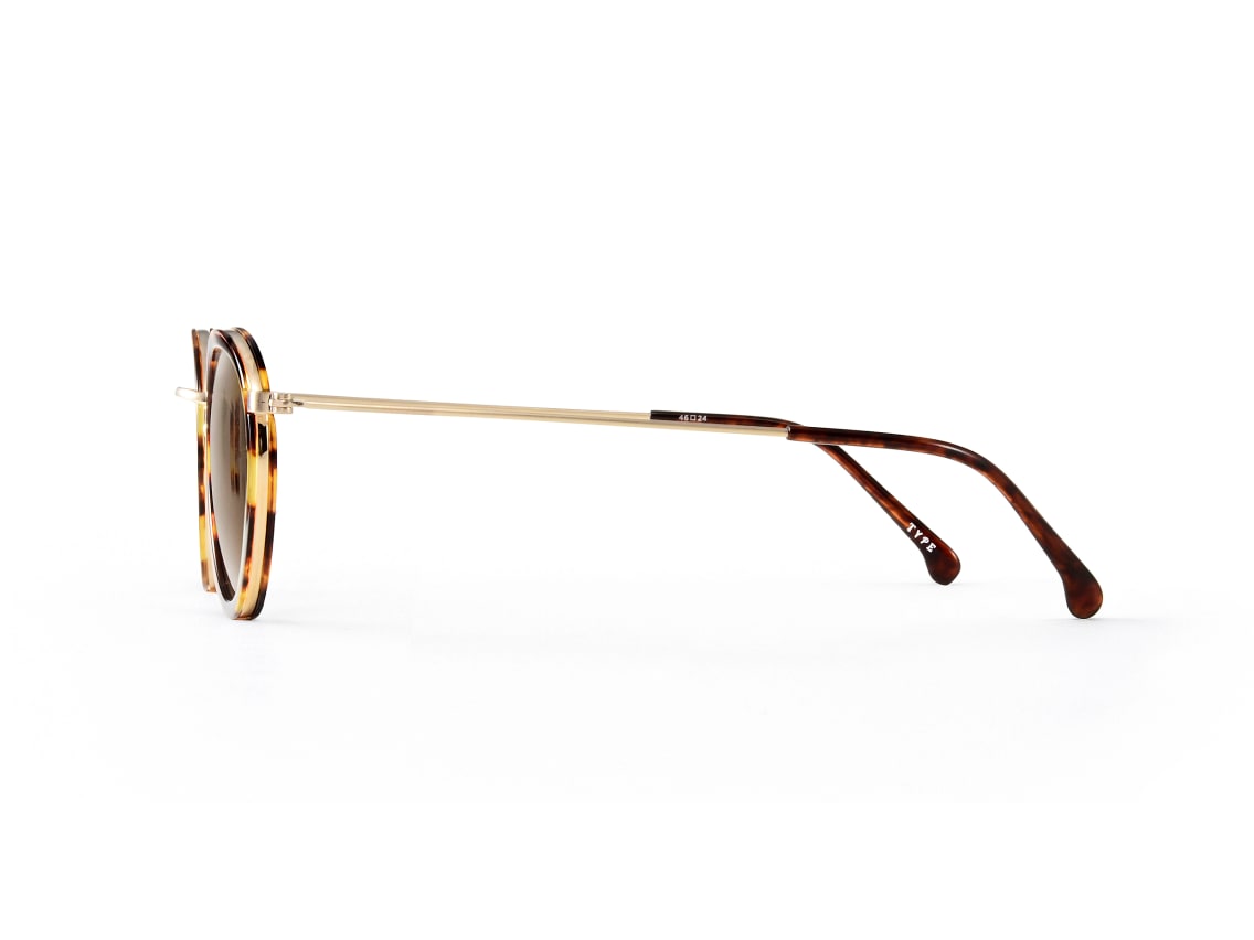 TYPE Bodoni Regular-Tortoise Sunglasses｜メガネのオーマイグラス 