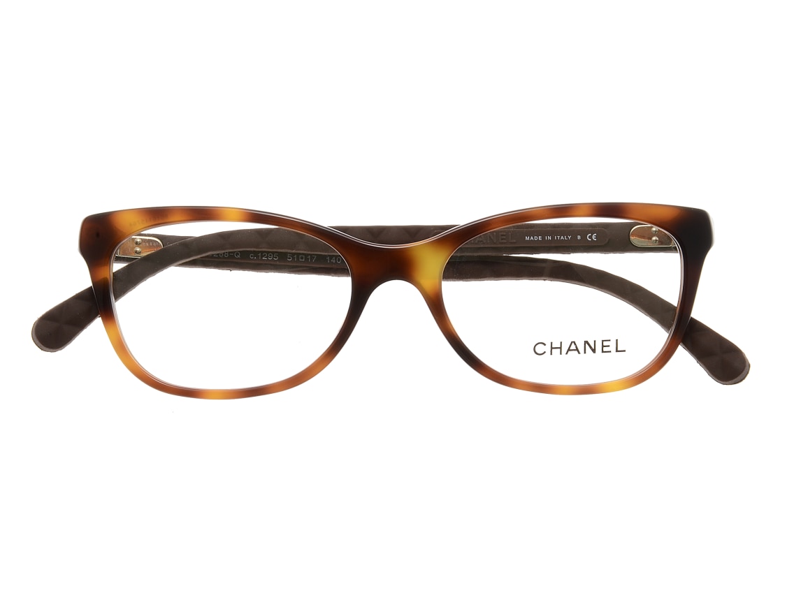 シャネル メガネ - 2028 クリア×ブラウン CHANEL（シャネル） メガネフレーム ブランド クリアーブラウン 眼鏡