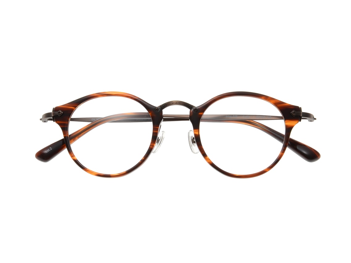 Oh My Glasses Philip メガネ 茶色2h Oh My Glasses TOKYO Philip omg-054-1-48｜メガネのオーマイ