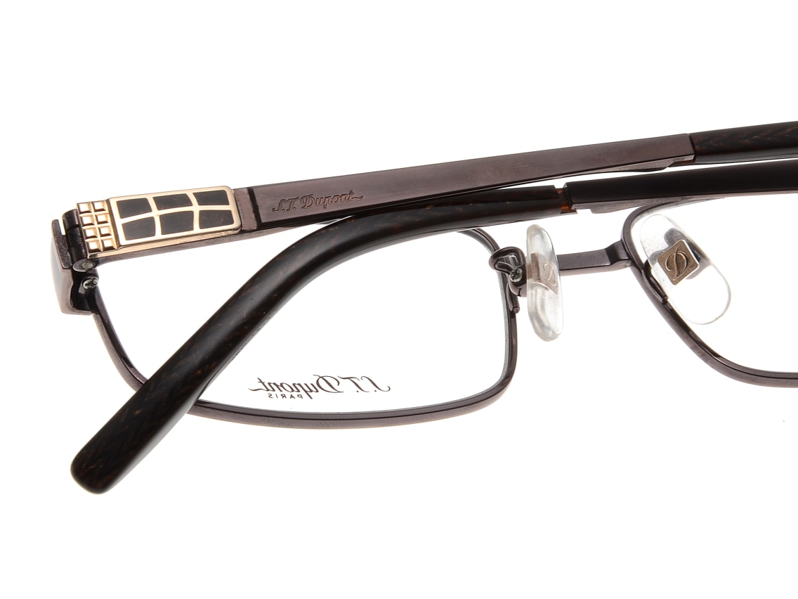 デュポン DP-3104-C-2-BR [メタル/鯖江産/スクエア] ｜メガネの