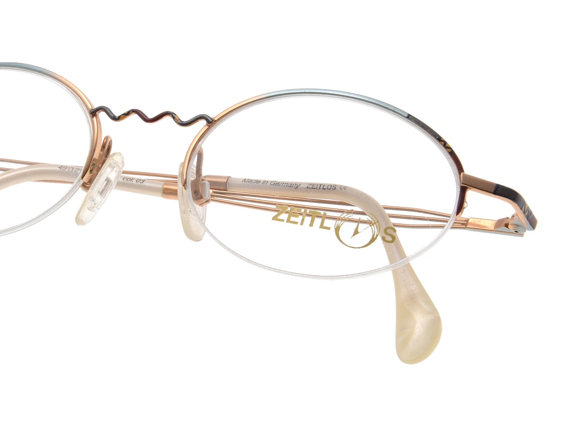 ザイトロス ZLN4-col.3 [メタル/ハーフリム/オーバル] ｜メガネ