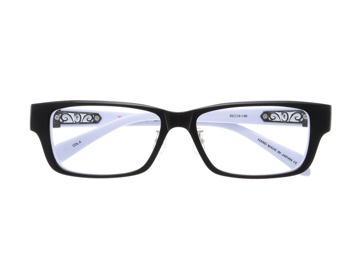 クロニック CH-121-4-55 [黒縁/鯖江産/スクエア] ｜メガネのオーマイ