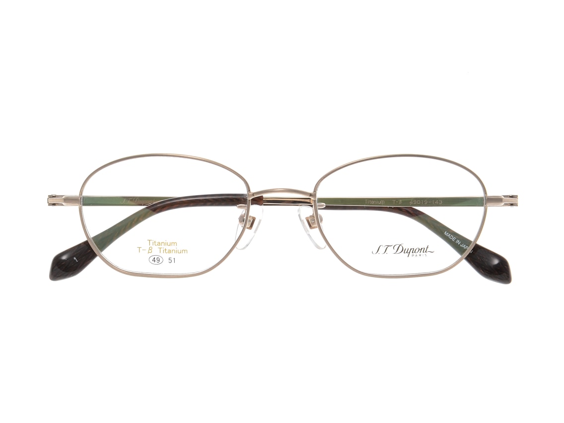 デュポン DP-2002-C-1-GP [メタル/鯖江産/ウェリントン] ｜メガネの