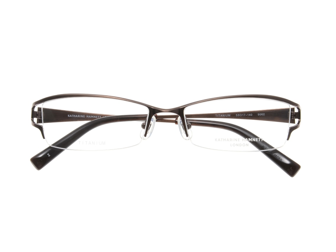 キャサリンハムネット KH9062-2-53 [メタル/鯖江産/ハーフリム