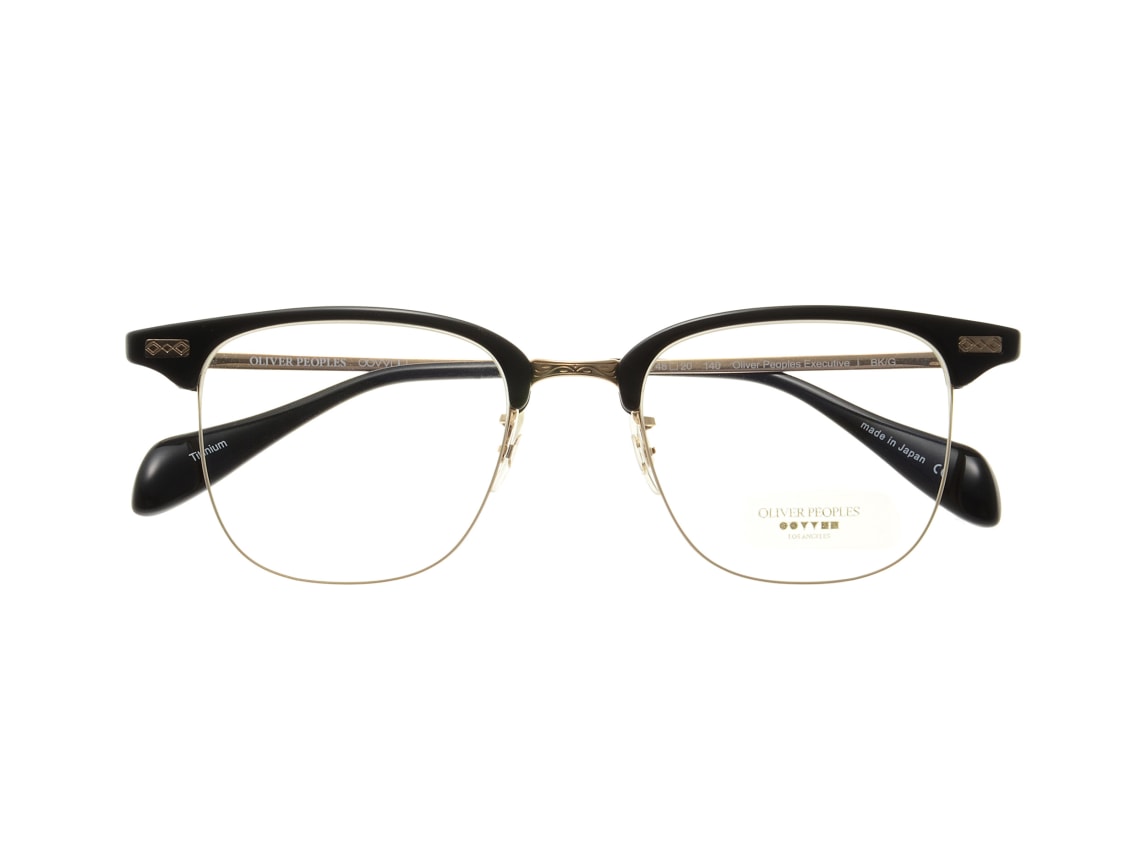 オリバーピープルズ EXECTIVE I-BK/G｜メガネのオーマイグラス(めがね
