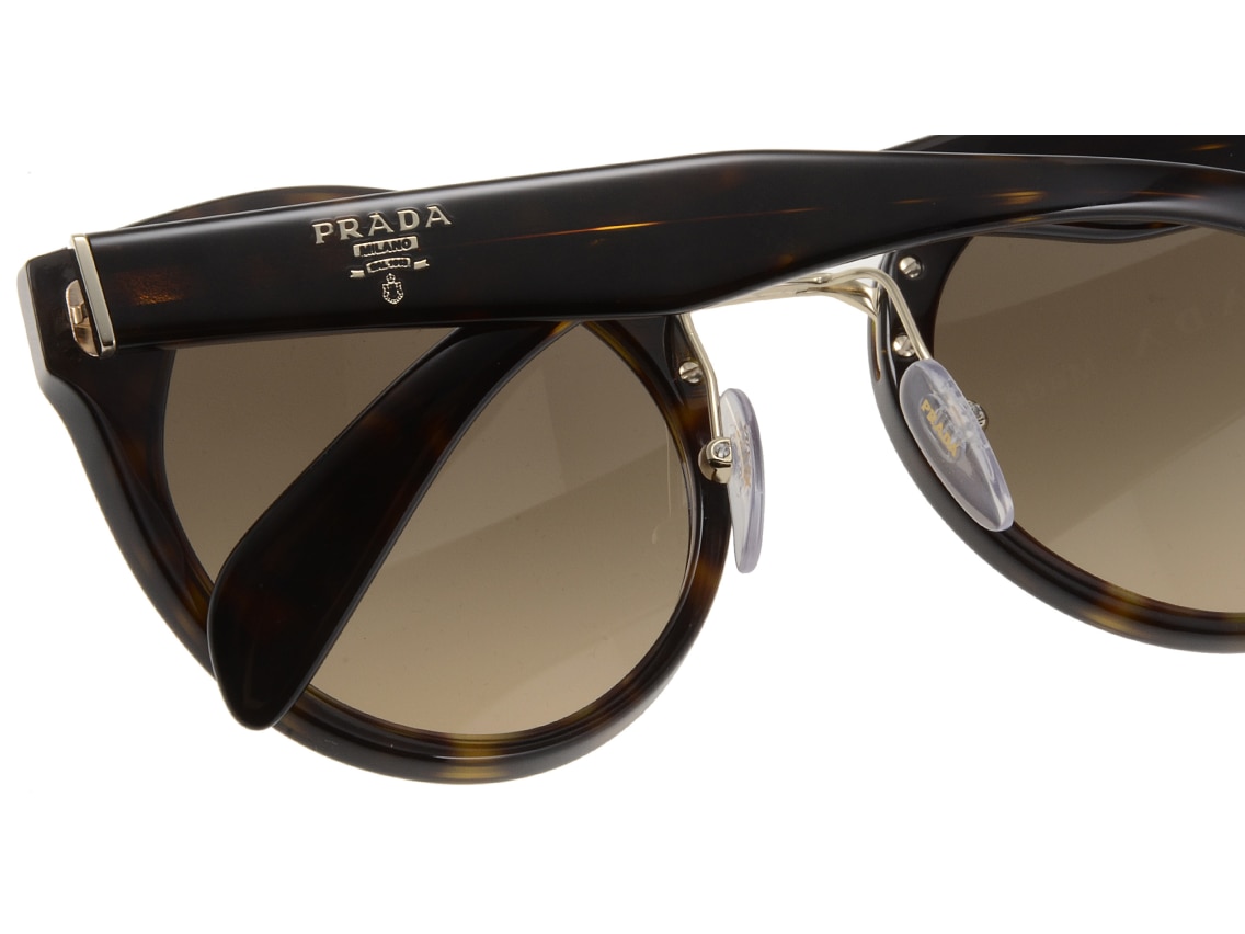 PRADA ブラウン　サングラス プラダ PR05TS-2AU3D0-53 [ボストン] ｜メガネのオーマイグラス(めがね
