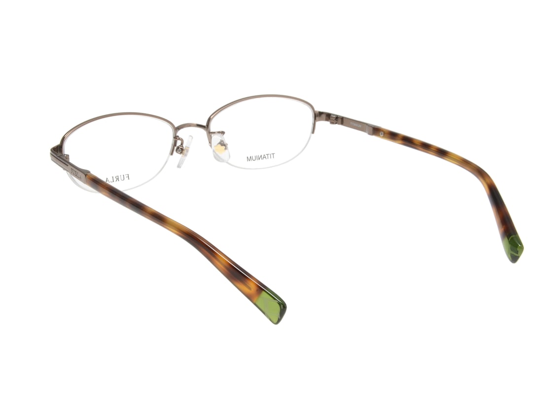 フルラ VFU123J-8AB [メタル/ハーフリム/オーバル] ｜メガネのオーマイ