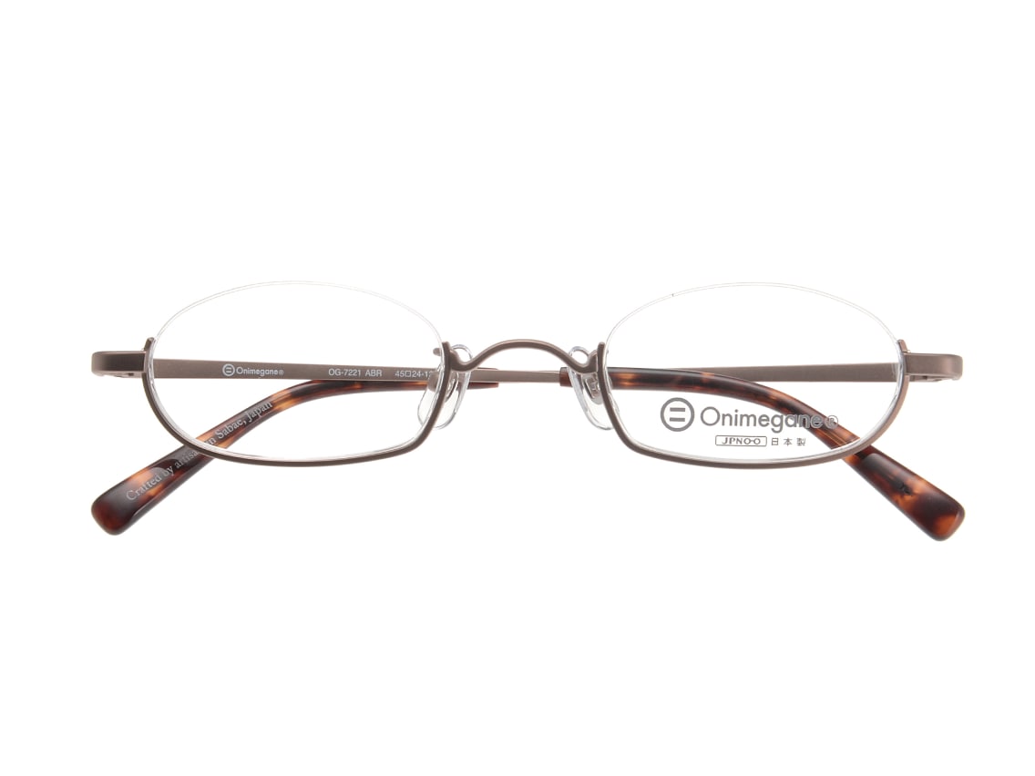 オニメガネ OG7221-ABR-45｜メガネのオーマイグラス(めがね・眼鏡