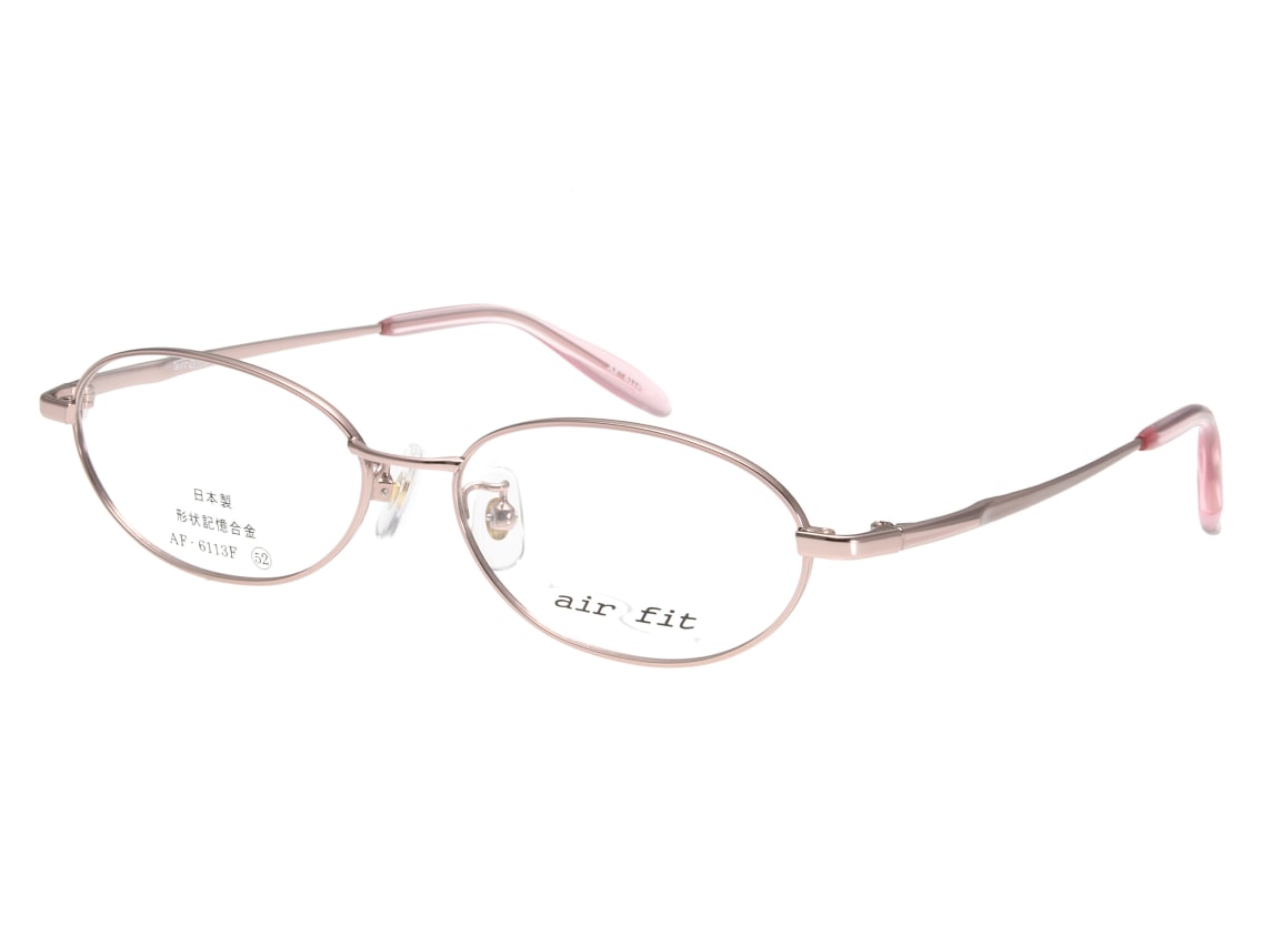 エアーフィットAF-6113F-C-1-52 [メタル/鯖江産/オーバル] ｜メガネの