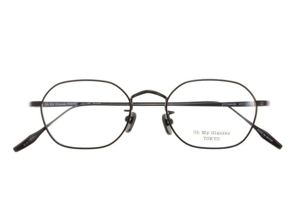 Oh My Glasses TOKYO Reggie omg-089-BKM-47｜メガネのオーマイグラス