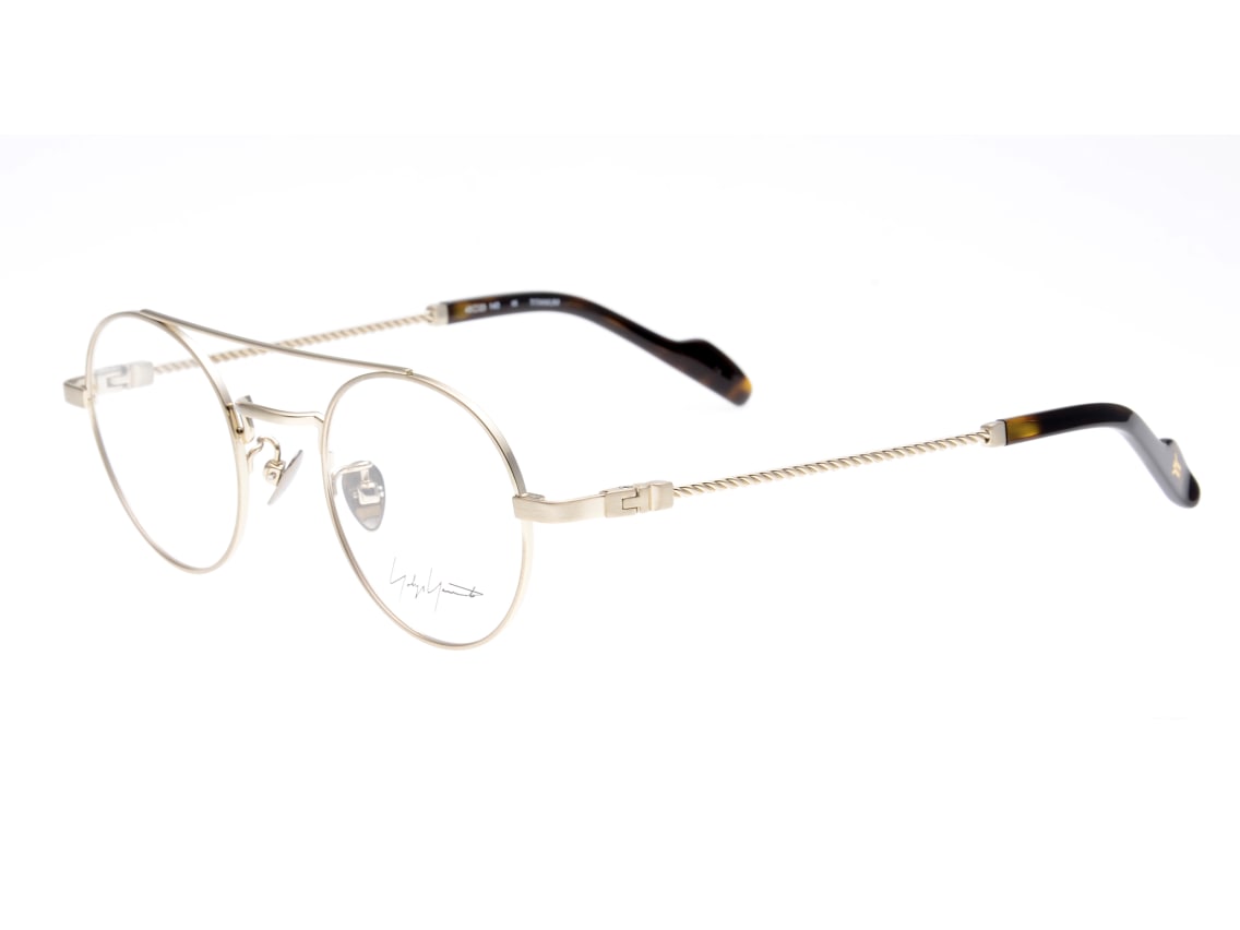 ヨウジヤマモト 19-0027-4 Brush Light Gold｜メガネのオーマイグラス