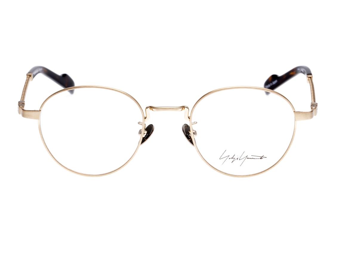ヨウジヤマモト 19-0029-4 Brush Light Gold|メガネのオーマイ ヨウジヤマモト 19-0029-4 Brush Light Gold|メガネのオーマイ