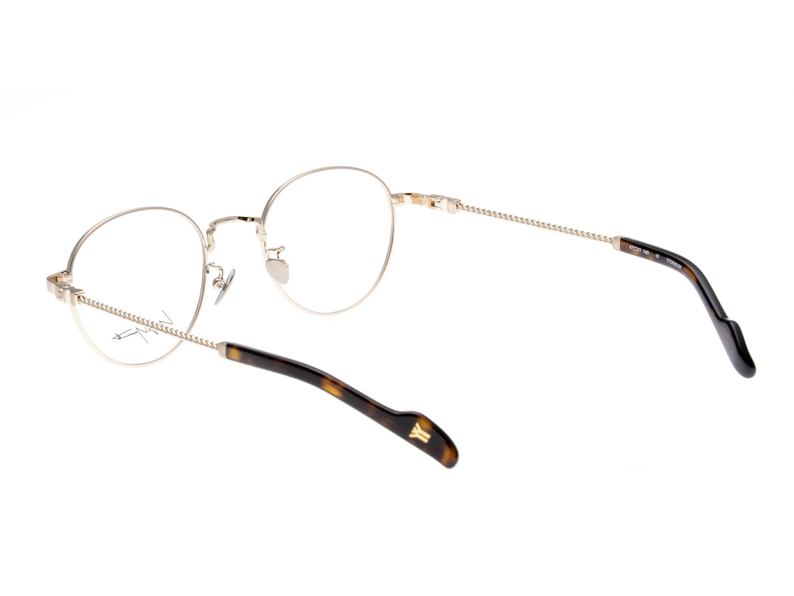 ヨウジヤマモト 19-0029-4 Brush Light Gold|メガネのオーマイ ヨウジヤマモト 19-0029-4 Brush Light Gold|メガネのオーマイ