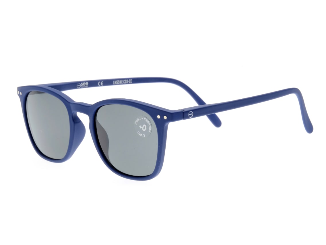 イジピジ +0.0#E Sun-Navy Blue｜メガネのオーマイグラス(めがね・眼鏡