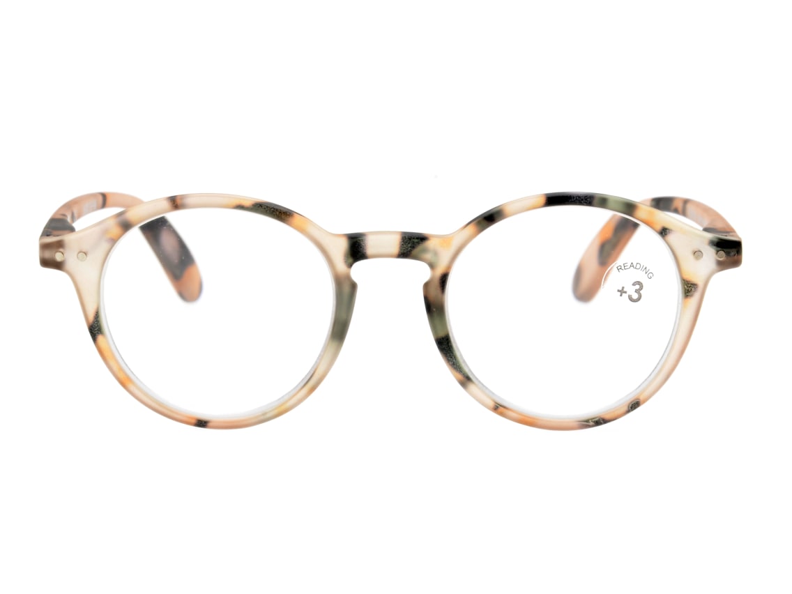 イジピジ +3.0 #D Reading-Light Tortoise｜メガネのオーマイグラス