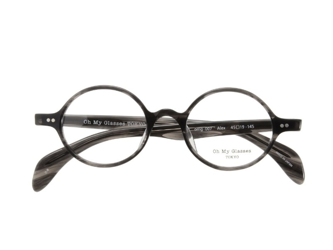 Oh My Glasses TOKYO Alex omg-007-6-45 +1.5｜メガネのオーマイグラス