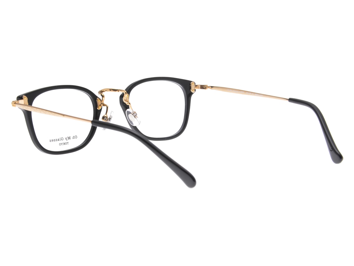 黒縁メガネ　oh my glasses Oh My Glasses TOKYO 令-002-Matte-Black-47｜メガネのオーマイ