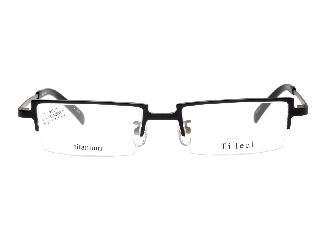 ティフィールaxt 0 21 49 メタル 鯖江産 ハーフリム スクエア メガネのオーマイグラス めがね 眼鏡 メガネ通販