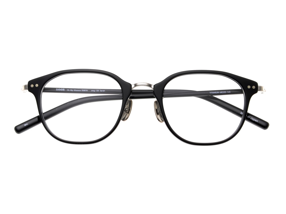 seem Oh My Glasses TOKYO Sarah omg-120-BKS-48｜メガネのオーマイ 