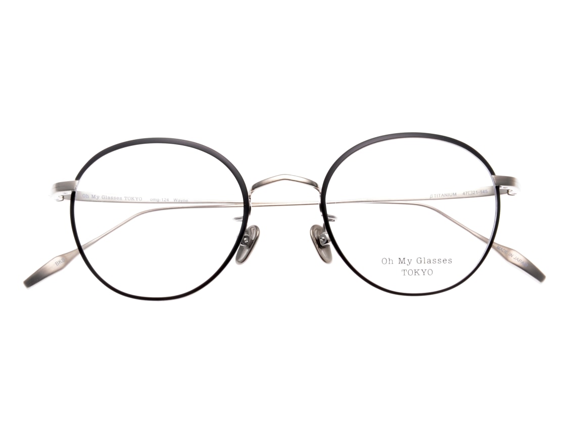 Oh My Glasses TOKYO Wayne omg-124-BKS-47｜メガネのオーマイ