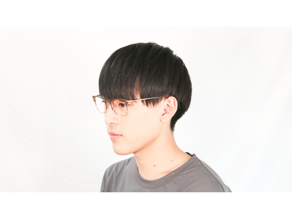 Oh My Glasses TOKYO Dave omg-125-BR-GD-50｜メガネのオーマイグラス