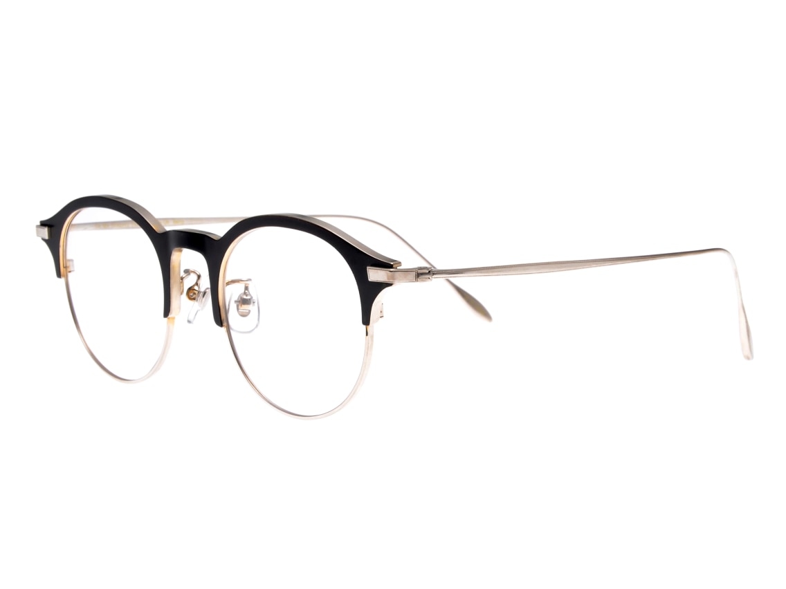 Oh My Glasses TOKYO Benny omg-126-BKM-SV-47｜メガネのオーマイ