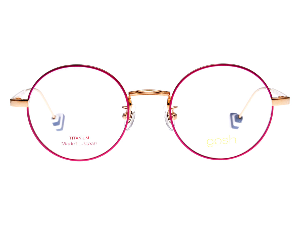 ゴッシュ Gos 0 3 45 鯖江産 丸メガネ メガネのオーマイグラス めがね 眼鏡 メガネ通販