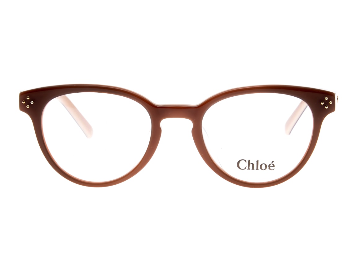 クロエ メガネフレーム アジアモデル CE2684A 071 小さめ ブラウン Chloe - クロエ メガネフレーム アジアモデル CE2684A 071 小さめ