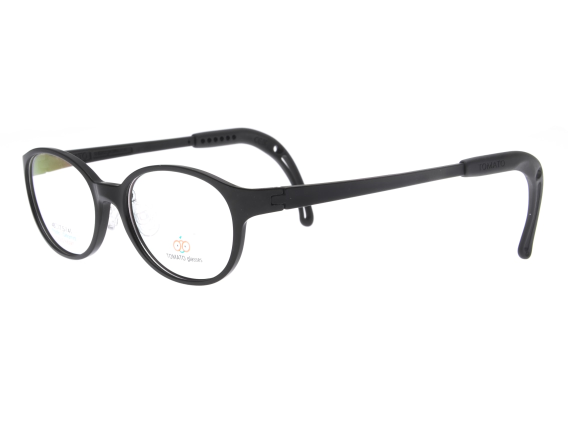 メガネページです トマトグラッシーズ TJBC5-juniorB-bk48 [黒縁/丸メガネ