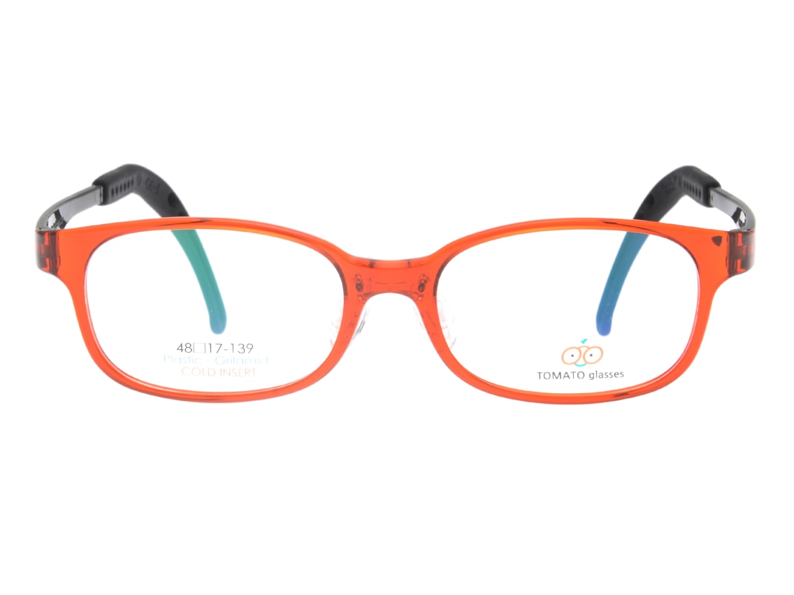 トマトグラッシーズ TJCC11-juniorC-rd-bk48 [スクエア] ｜メガネの