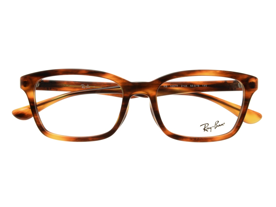 レイバン RB5250 べっ甲柄 メガネフレーム 度入り ケース/クロス付 レイバン RX5267F-2144-55｜メガネのオーマイグラス(めがね・眼鏡