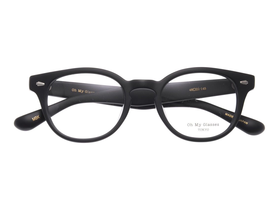 Oh My Glasses TOKYO Lucas omg-070-MBK-48｜メガネのオーマイグラス