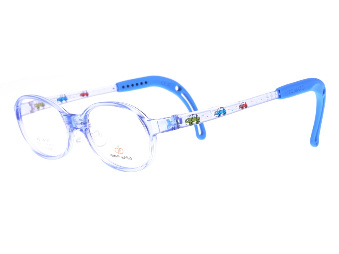 トマトグラッシーズ kids TKAC3-BL/CAR-45 [オーバル] ｜メガネの