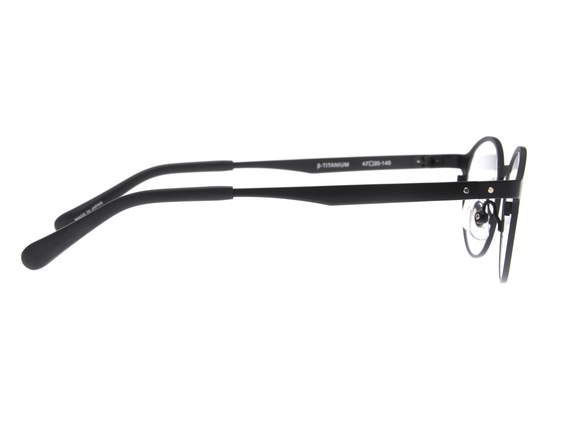 Oh My Glasses TOKYO 令-002-Matte-Black-47｜メガネのオーマイ