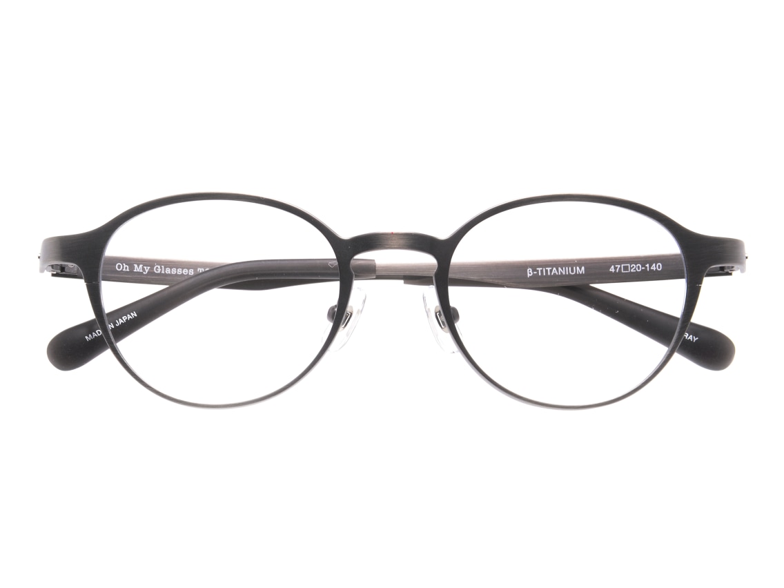 Oh My Glasses TOKYO 令-002-Gray-47｜メガネのオーマイグラス(めがね 