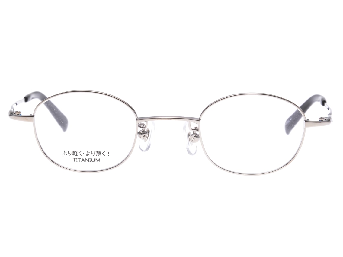 スリムリー SU-91001-1-IPGY/1-43 [メタル/ウェリントン] ｜メガネの