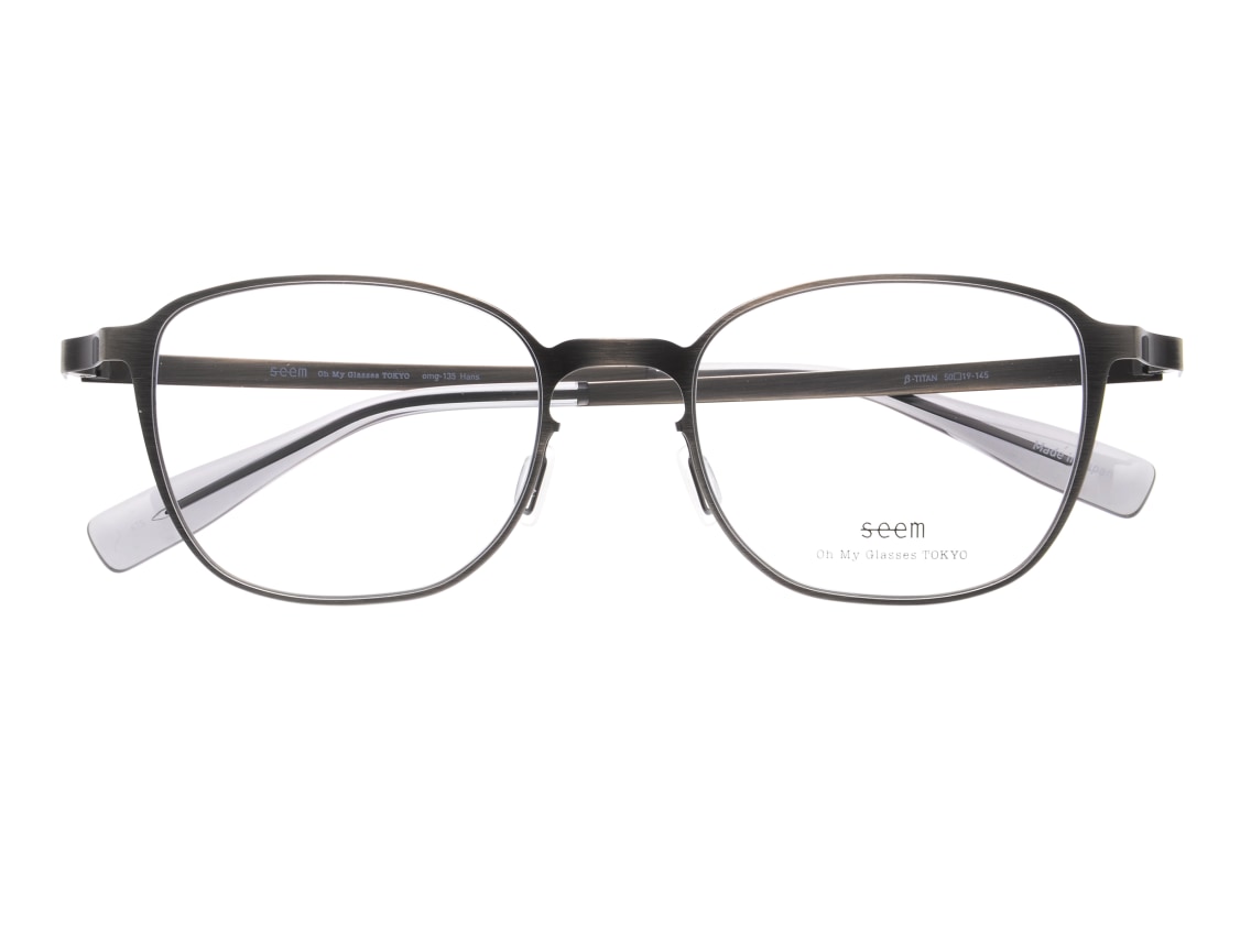 seem Oh My Glasses TOKYO omg-135 Hans-ATS-50｜メガネのオーマイ