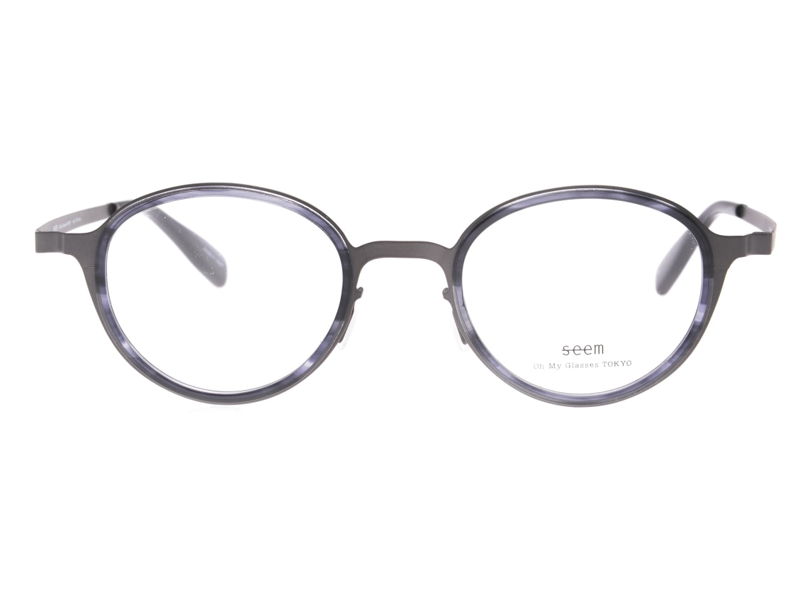 seem Oh My Glasses TOKYO omg-138 Rosa-GRY-48｜メガネのオーマイ
